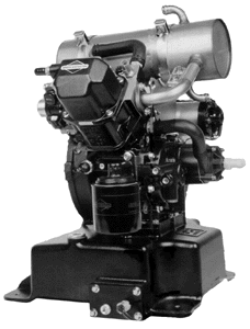 Motor des ecopower Mini-BHKW